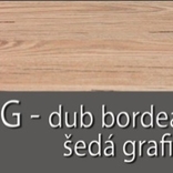 74/DBG-dub bordeaux-šedá grafit